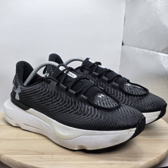 Mens Size 11 - Under Armour UA HOVR Infinite Pro Running Black Gray Shoes - Picture 5 of 12